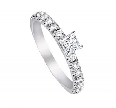  Кольцо с бриллиантами для помолвки (1154153),dgv00358(10507-1154153),цена 33 122 грн.