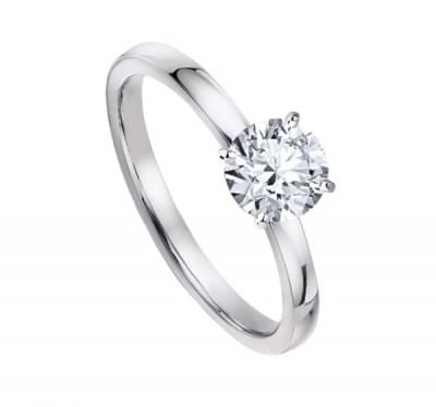  Кольцо для помолвки с бриллиантом (1154181),dgv00351.1(10754-1154181),цена 20 831 грн.