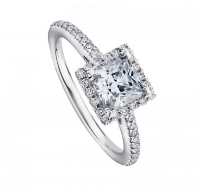  Кольцо с бриллиантами для помолвки (1154203),dgv00373.3(10884-1154203),цена 143 803 грн.