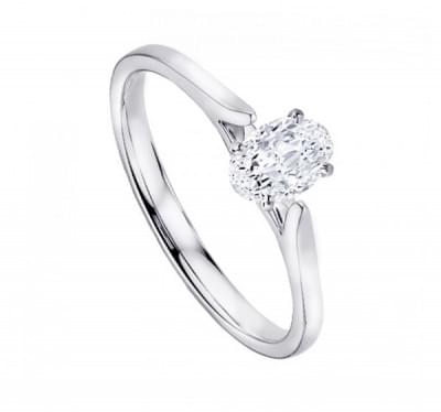  Кольцо для помолвки с бриллиантом (1154247),dgv00424.6(11836-1154247),цена 18 749 грн.