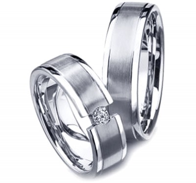  Обручальные кольца из платины (1155249),dgw00024.1(11857-1155249),цена 70 980 грн.