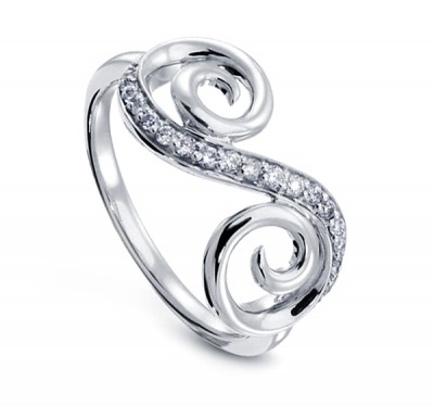  Кольцо с бриллиантами (1155391),dgmp00906(12012-1155391),цена 17 345 грн.