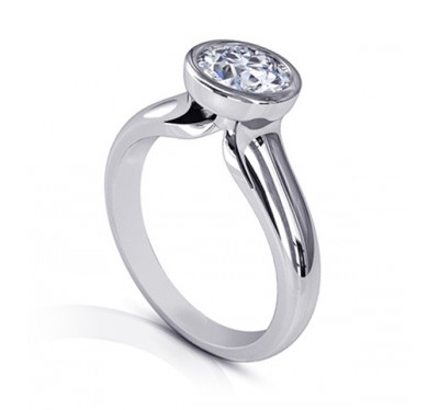  Кольцо для помолвки из белого золота с бриллиантами (1154454),dgmp00654.1(12523-1154454),цена 170 441 грн.