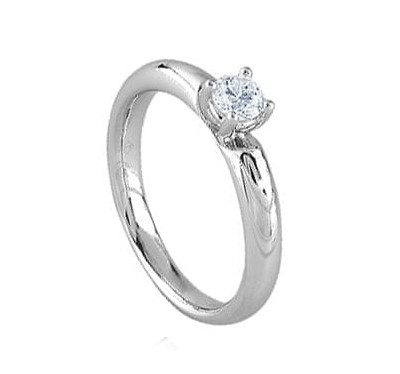  Кольцо для помолвки с бриллиантами  (1154931),12it4(12586-1154931),цена 18 538 грн.