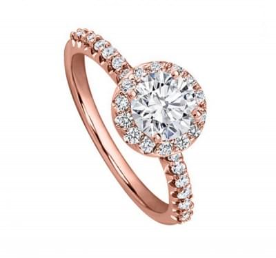  Золотое кольцо с бриллиантами для помолвки (1153946),20p(3434-1153946),цена 40 847 грн.