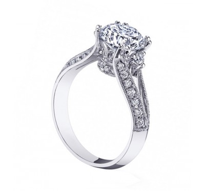  Кольцо для помолвки с бриллиантами (1154376),r252.1(3641-1154376),цена 68 302 грн.