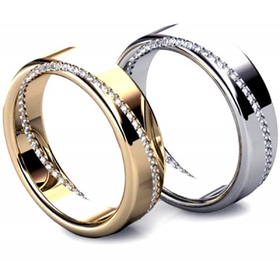  Золотые кольца с бриллиантами (1155167),w211(4562-1155167),цена 92 323 грн.