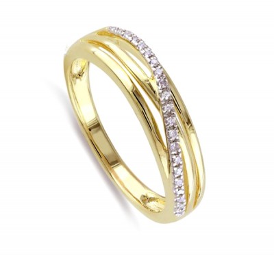  Золотое кольцо с бриллиантами (1155287),nw134.2(5060-1155287),цена 23 136 грн.
