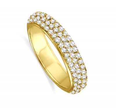  Золотое кольцо с бриллиантами (1155286),nw170(5120-1155286),цена 41 256 грн.