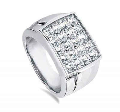  Мужское кольцо с бриллиантами (1155548),dg10644(5550-1155548),цена 76 274 грн.