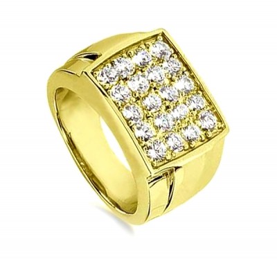  Мужское кольцо с бриллиантами (1155547),dg10645(5551-1155547),цена 44 033 грн.