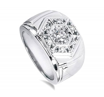  Мужское кольцо с бриллиантами (1155546),dg10646(5552-1155546),цена 39 259 грн.