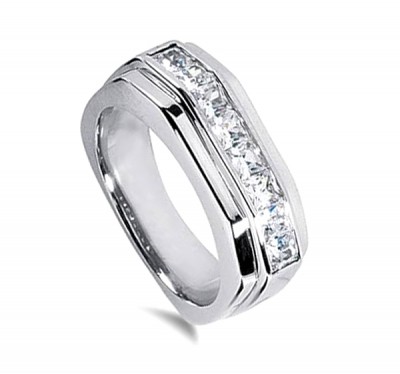  Мужское кольцо с бриллиантами (1155561),dg10692(6735-1155561),цена 29 365 грн.