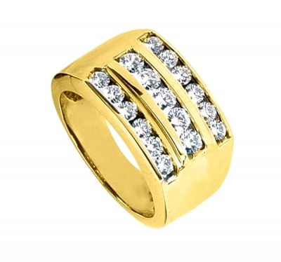 Мужское кольцо с бриллиантами (1155581),dg10696(6739-1155581),цена 54 883 грн.