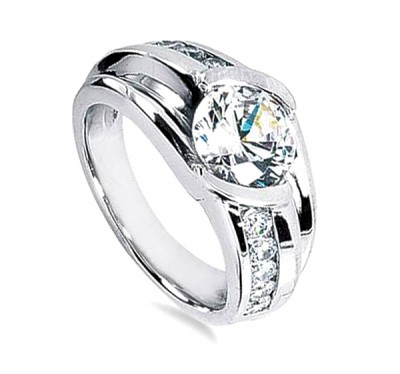  Мужское кольцо с бриллиантами (1155579),dg10699(6742-1155579),цена 319 450 грн.