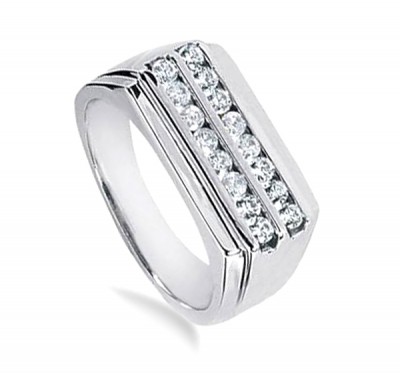  Мужское кольцо с бриллиантами (1155577),dg10701(6744-1155577),цена 36 862 грн.