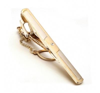  Зажим для галстука из золота с бриллиантом (1124775),dg31017(7731-1124775),цена 27 707 грн.