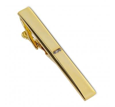  Зажим для галстука из золота с бриллиантами (1124799),dg31029(7743-1124799),цена 25 322 грн.