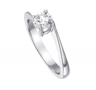  Кольцо с бриллиантом для помолвки (1154030),dgm00066(7802-1154030),цена 21 707 грн.