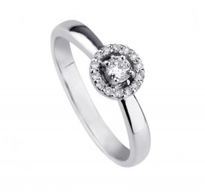  Кольцо для помолвки с бриллиантами (1154057),dgm00214(7898-1154057),цена 13 164 грн.