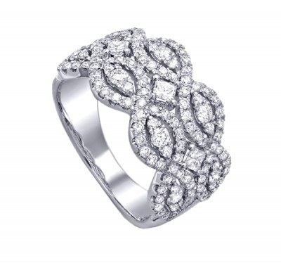  Кольцо с бриллиантами (1155304),dgm000902(9619-1155304),цена 111 412 грн.