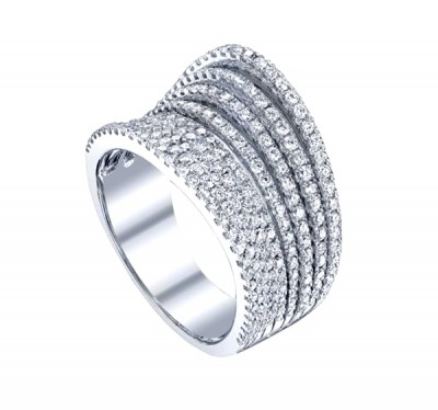  Кольцо с бриллиантами (1155300),gm00913(9641-1155300),цена 179 983 грн.