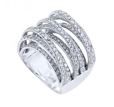  Кольцо с бриллиантами (1132057),dgm00814(9765-1132057),цена 81 504 грн.