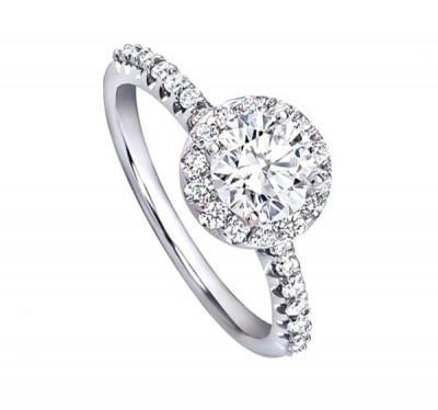 Кольцо для помолвки с бриллиантом 