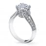 Кольцо из белого золота с бриллиантами, фото 1, цена 121 374 грн.