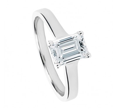 Кольцо для помолвки с бриллиантом из золота