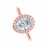 Кольцо для помолвки с бриллиантом из золота, фото 4, цена 42 431 грн.