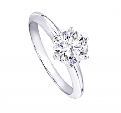 Кольцо для помолвки с бриллиантом (1153942),17p3(3422-1153942),цена 97 259 грн.