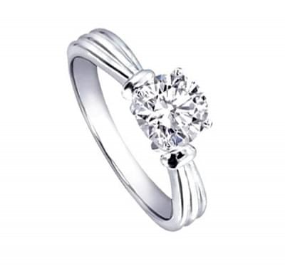  Кольцо для помолвки с бриллиантом (1153587),23p1(3479-1153587),цена 40 845 грн.