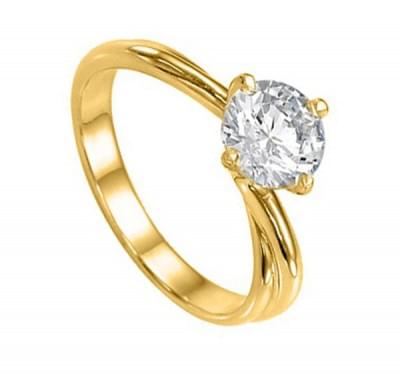  Золотое кольцо с бриллиантами (1154086),68p8(4263-1154086),цена 104 145 грн.
