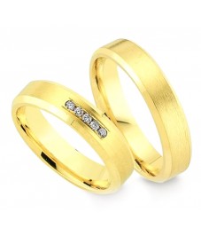 Золотые кольца с бриллиантами