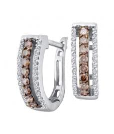 Серьги из золота с бриллиантами