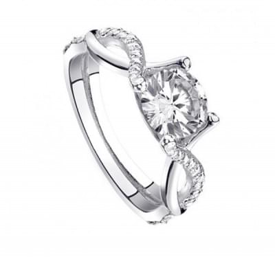  Кольцо с бриллиантами для помолвки (1154072),dgm00271(7931-1154072),цена 46 164 грн.