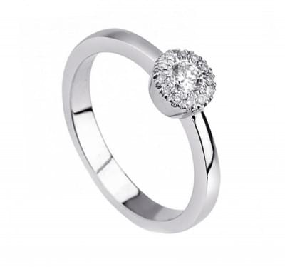 Кольцо с бриллиантами для помолвки