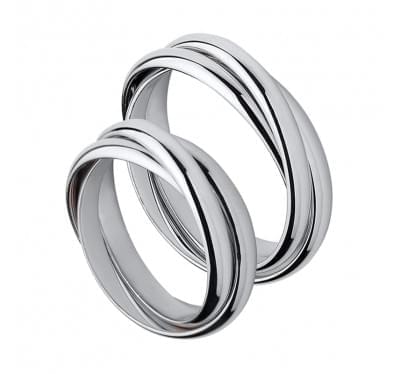  Обручальные кольца из платины (1127676),dgw00003(8850-1127676),цена 55 224 грн.