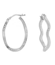 Серьги из белого золота