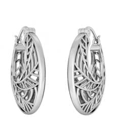Серьги из белого золота